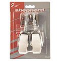 Shepherd Shepherd 9041 2 Count 2 in. Medium Duty Swivel Stem Casters 9041